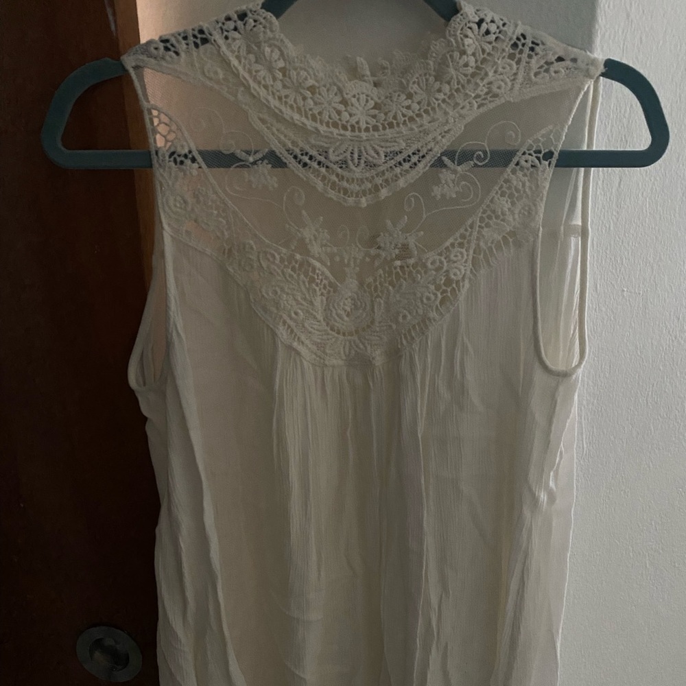 White, small, almost new